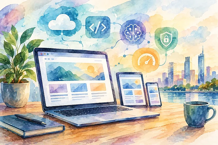 Webentwicklung Trends 2026 für Unternehmen