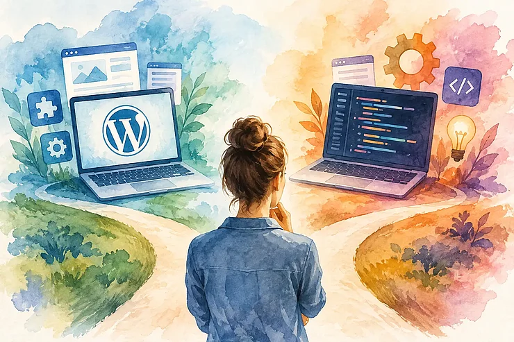 WordPress oder Individualentwicklung wählen?