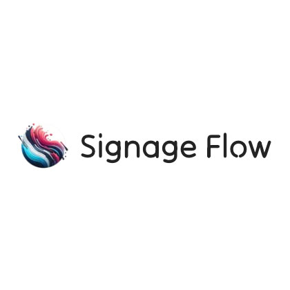 Signage Flow Logo – Die Digital Signage Lösung für Agenturen und Unternehmen