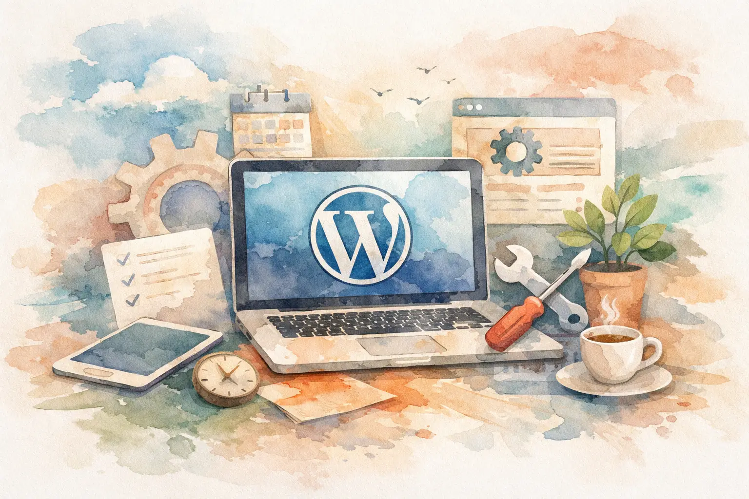 WordPress Wartung richtig organisieren im Alltag